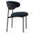 Upholstered Dining Chair With Metal Legs-453996676