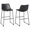 Ashtin Upholstered Counter Stool with Metal Frame