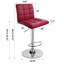 Tabouret de comptoir pivotant et réglable en hauteur 32,5 po Ludly-493706370-434711434