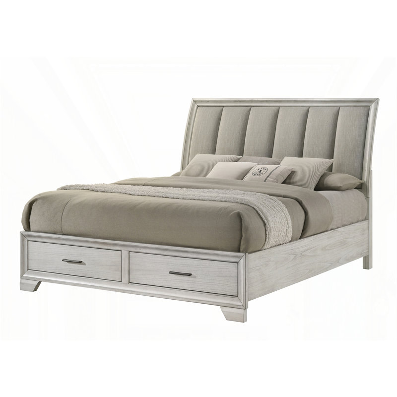 Tête de lit tapissier plateforme ultra-moelleuse, Grand lit