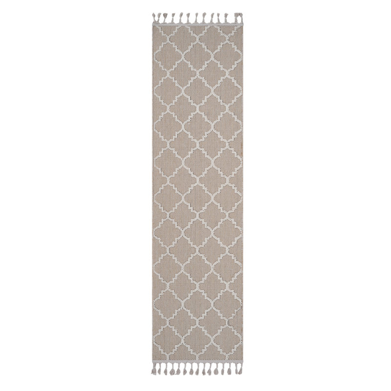 2X8 /Trellis Rug Loom & - Stain , Non-Shedding, Pet-, , Gentle And Smooth Fine Texture