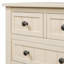 Console mince avec plusieurs options de rangement, idéale pour rehausser la décoration intérieure et organiser les espaces de vie.