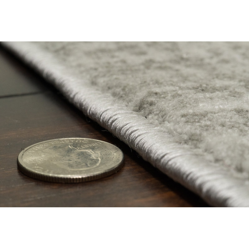 STERLING 2.2X7.7 18841-919 LT GREY/GREY, Runner 2'2" x 7'7"