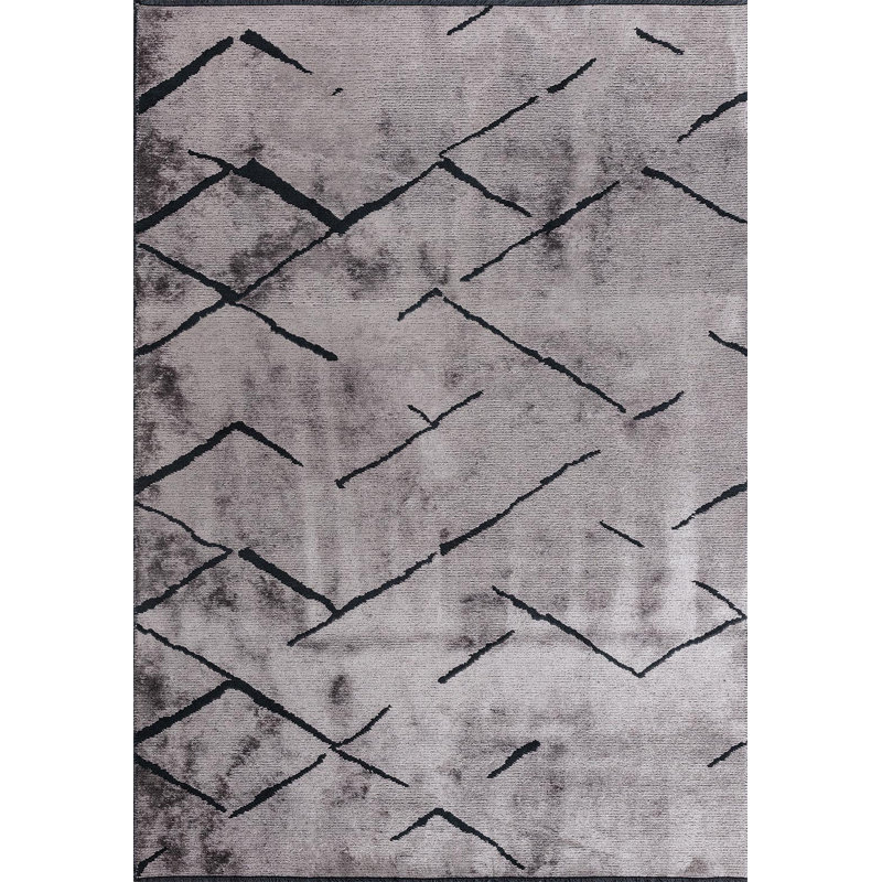 Rapture Abstract Area Rug, Square 9'