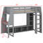Lit mezzanine avec bureau-89641364