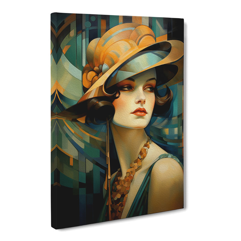 Modern Wall Art - Wrapped Canvas, 60cm H x 40cm W x 3cm D