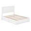 Lit plateforme avec rangement en bois massif Ashante avec pied de lit et tiroirs sous le lit-2141740071-2141740064