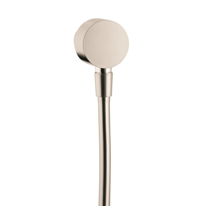 AXOR Showersolutions Wall Outlet With Check Valves, Brushed Nickel