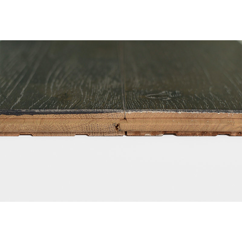 Oak 5'' W Hardwood Flooring, Grey