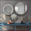 Miroir décoratif rétro en bois vintage-338080980-338080983