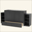 Lit escamotable avec tiroirs et tablettes de rangement, cadre de lit mural compact pour chambre d'amis-1842807393-1842807394