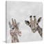 «The Giraffes» de Brockway, reproduction sur toile tendue-1987382249