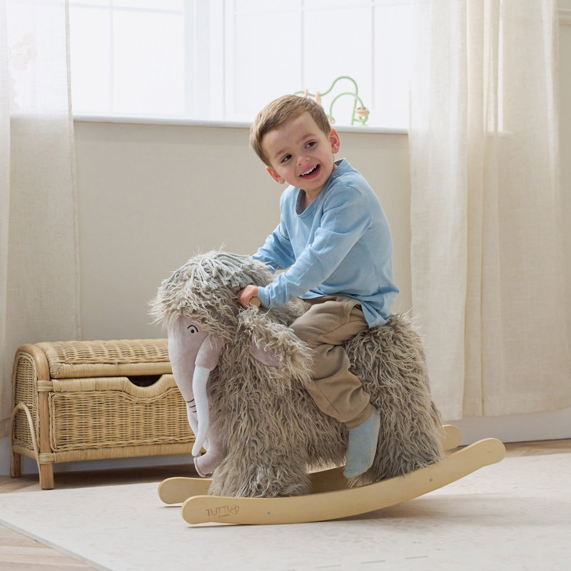 Mimi the Woolly Mammoth Toy Rocker