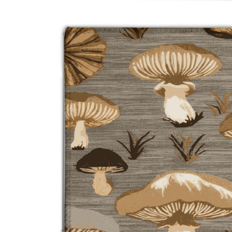 Nature Brown Indoor and Outdoor Area Rug, Rectangle 8' x 10'