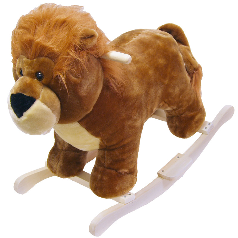 Fauteuil à bascule lion