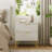 Fluted Nightstand With 2 Drawers-1828503722