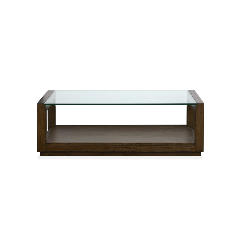 Hamer Rectangular Cocktail Table With Casters