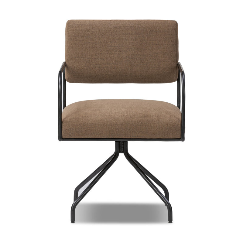 Fenn Desk Chair-Crypton Nomad Mushroom, Crypton Nomad Mushroom Polyester Blend