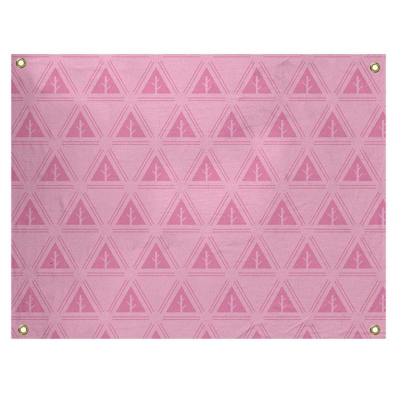 Tapisserie Barbra, H 26 po x l 36 po, Rose