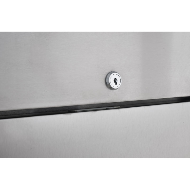 27" Stainless Steel Upright Convertible Refrigerator Freezer