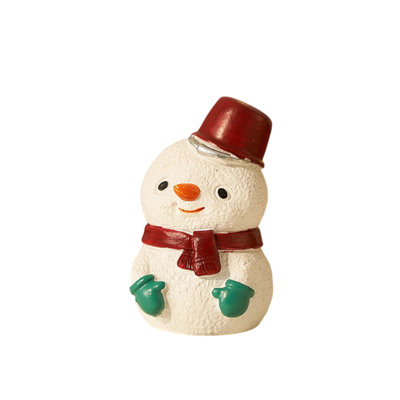 Christmas Resin Figurines  Santa Claus/snowman/Christmas Tree/bear/reindeer Shaped Decorations  Holiday Gifts.