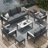 Modern Outdoor Patio Furniture With Coffee Table And Fire Pit-2030954985-2030954987