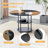 Modern Dining Set with Round Table-1231079892