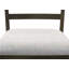 Chaise de salle à manger rembourrée 2pc