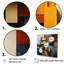 «Cubist Harmony Tones Collage - Cubism», reproduction sur toile encadrée-1758962572-1758962578