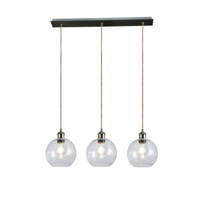Brianna 3 - Light Kitchen Island Pendant