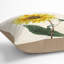 Illustration of a Yellow Sunflower Cushion with Filling-56880072-56880073