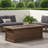 Rectangular Outdoor MGO 50,000 BTU Propane Fire Pit With Realistic Wood Pattern For Stylish And Efficient Backyard Heating.-1156298465