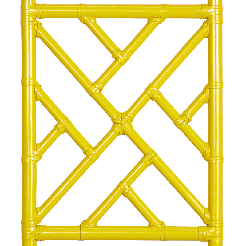 Chippendale Open-Frame Headboard, Sunflower Yellow, Full