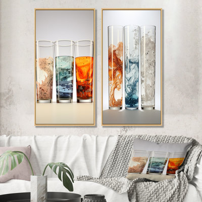 «Beaker Biographie», ensemble de 2 reproductions d'art sur toile