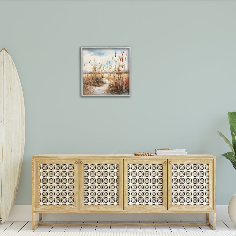 Reproduction d'art giclée encadrée par RB, Estampe numérique Farmhouse, H 24 po x l 24 po