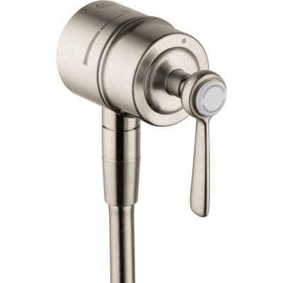 AXOR Montreux Wall Outlet With Check Valves And Volume Control, Lever Handle