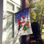 Drapeau de jardin pingouin et merle avec arbre de Noël-16655067