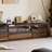 Floor-to-ceiling style solid wood TV cabinet