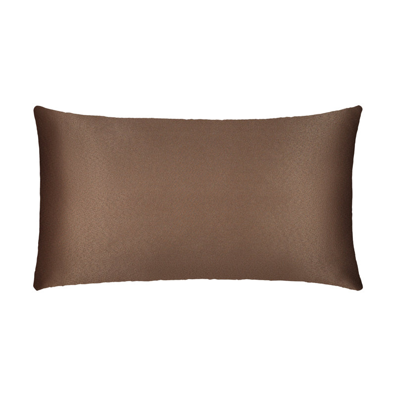 Housse de coussin rectangulaire, Brun