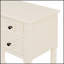 Console étroite avec trois tiroirs de rangement et une tablette inférieure, parfaite pour les espaces de vie élégants et fonctionnels-793115484