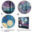 Celestial Serenade I - Abstract Collages Wall Art Prints-893372682-893372681