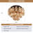 Crystal Multi-Tiers Ceiling Light-338835613
