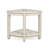 Cosima 16 Inch Corner Teak Shower Bench