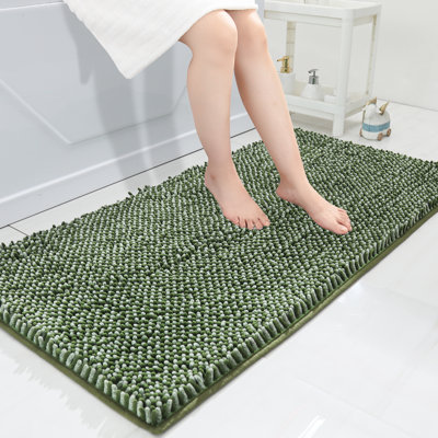 Chenille Non-Slip Bath Rug