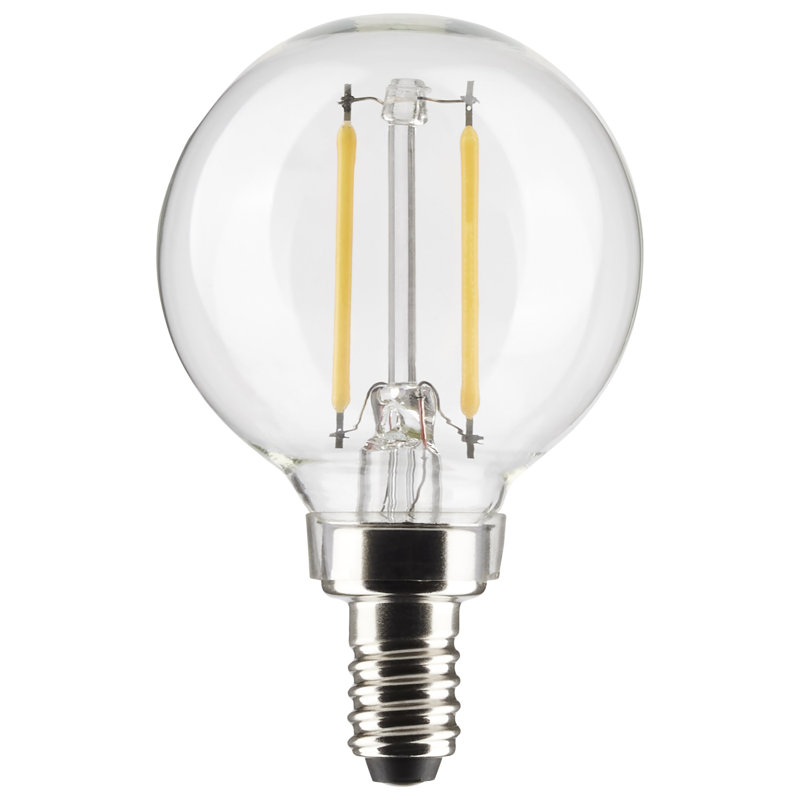 3 W, ampoule DEL à intensité variable G16,5, blanc chaud, 4000 K