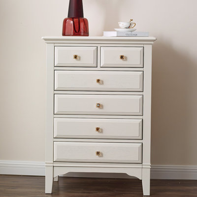 American Cream Style Simple Accent Chest