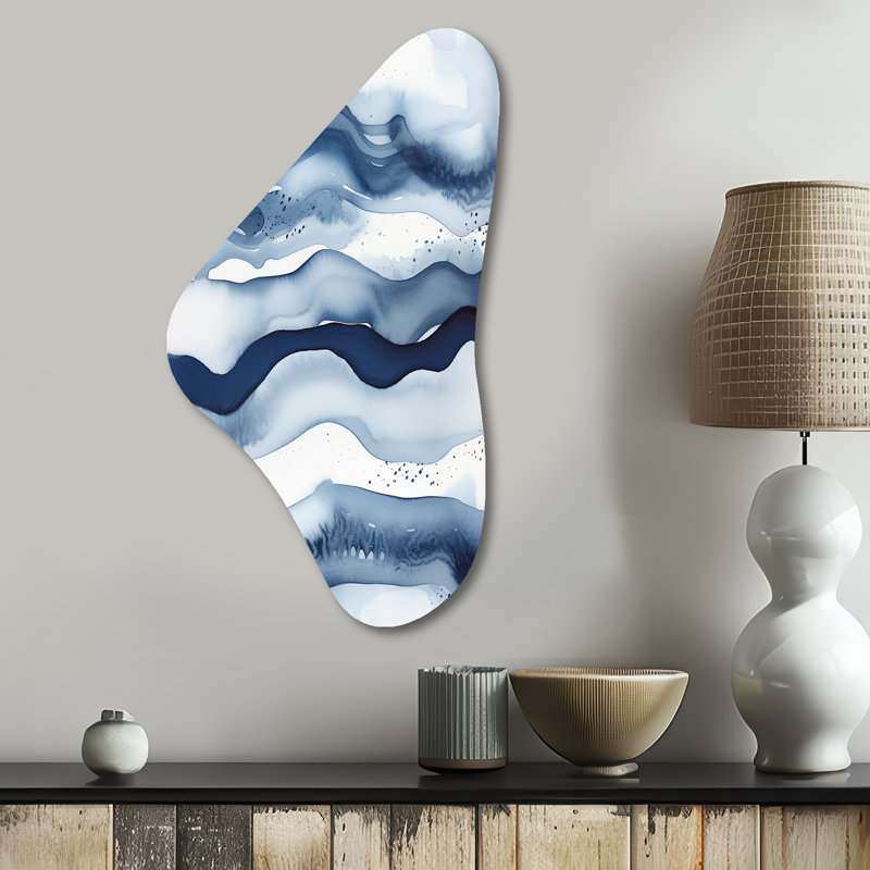 Clydeen - Fractals Boomerang Shape, H 31 po x l 17 po x P 1 po
