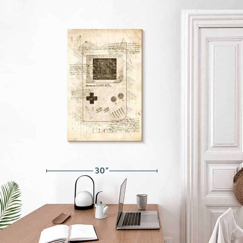 Laelle Gameboy, 30" H x 20" W