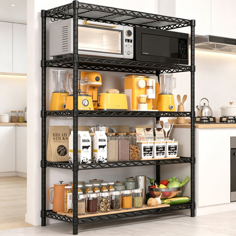 90cm W Metal Storage Rack