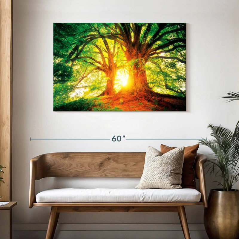 Harnek Old Oak Trees, 30" H x 45" W